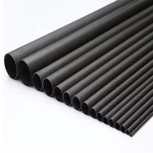 Flexible Carbon Fiber Tube 5cm Bend for Surgical Robot Cable Guide Medical Wire Harness Tool Carbon Fiber Tube
