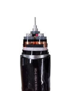 Custom High Voltage Distribution Cable Aluminum Conductor XLPE Insulation Industrial Construction Power Cable IP54 PVC Jacket