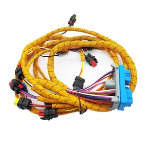 Customized CAN Bus Connector Wiring Harness for Excavator 600V Rated Insulated PTFE for Automobile Application