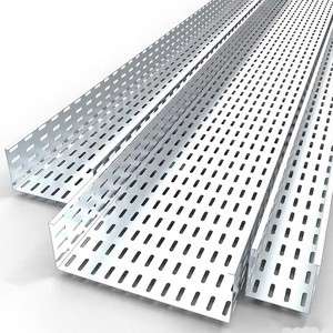 Slotted Cable Tray for MEP Project Complete Accessories and Custom Size