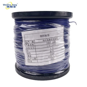 Customizable High Temperature Flexible Stranded Multi-Core PVC Insulated Wire 10 24 AWG RC Aircraft Drone Lipo Battery