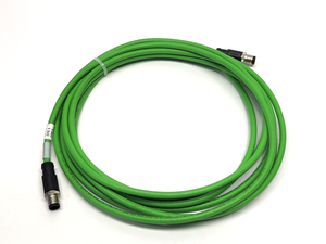 E21139 M12 Ethernet Connection Cable for Industrial Automation Networking