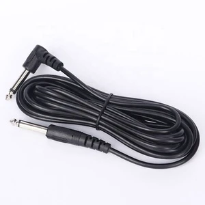 Cantell Right Angle 6.35mm Electric Guitar Cable 6.5mm Guitar Instrument Cable 3m