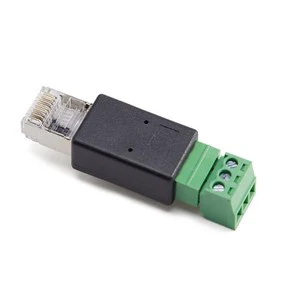 RJ45 to RS485 3pin screw connector