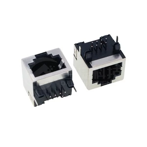 RJ45 Socket 56 Without Light, RJ45 No Light, RJ45 Connector, Network Port, 8P8C Crystal Socket