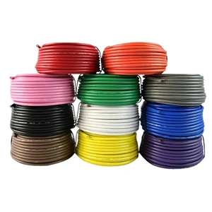 Single Core PP Automotive Wire FLR9Y 0.35 0.5 0.75 1.5 mm PP Halogen Free Vehicle Cable Wire for Car Use Cable Harnesses
