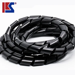 4mm-20mm Nylon Cable Sleeve Harness Hose Wound Tube Colorful Spiral Wrap for Computer Cable Management 220V-600V Rated