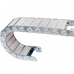 Hydraulic Hose Chain CNC Flexible Steel Cable Channel Steel Cable Drag Chain
