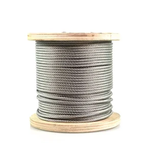10mm 12mm 7x19 6*19 Galvanized Steel Wire Rope