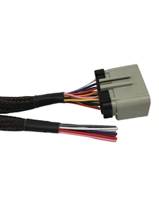 RP1226 14Pin to OBD2 16Pin Female Adapter Heavy Duty Commercial Vehicle Telematics ELD Fleet Tracking Diagnostic Cable