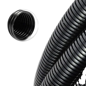 JAR PE PA PP UV Resistant Corrugated Conduit Underground Waterproof Flexible Electric Cable Wire Harness Storage Corrugated Pipe
