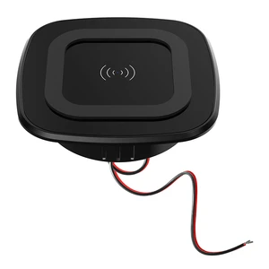 Universal 12V 24V Embedded Quick Charge 15W Car Wireless Charger Module Phone Charging for Bus Seat Rv Camper Marine Van 24V