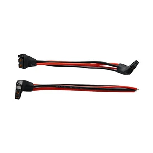 Amass 18AWG Silicone XT30 2+2 Female Extension Cable Angled Power Signal Motor Wire for Xiaomi CyberGear Servo Robotics