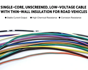 FLR5Y Automotive Flame Retardant Cable 60V LSZH Flexible Wire