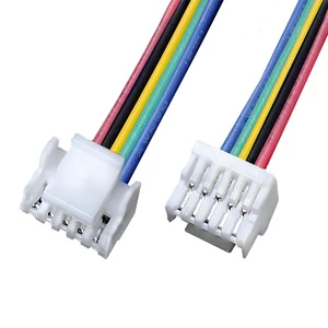 Custom Pre-Crimped Silicone Wire Cable Set JST GH 1.25mm 2-12 Pin Connectors PVC GH Plug Wiring Assembly Wiring Harness