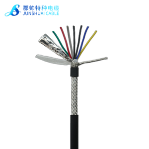 Highly Flexible TRVVP Shielded Wire Anti-Interference Signal Cable Flex Life Cable For Control Flexible Control Shielded Cable