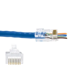 RJ45 Connector Pass Through