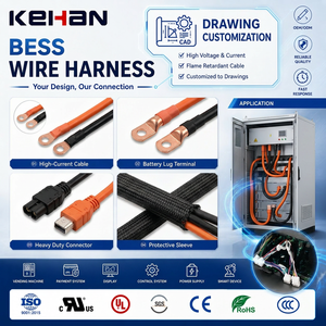 Custom Chinese Wiring Harnesses OEM ODM Factory Custom Electrical Wiring Harness For BESS Battery