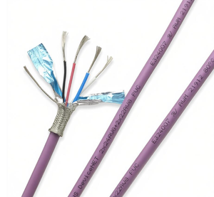 Purple Polyethylene Insulated Communication Bus Cable