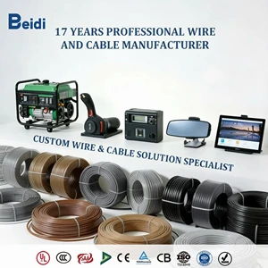 BEIDI UL1672 High Conductivity Pure Copper Electrical Wire with PVC Insulation for Building Power Transmission