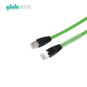 High Quality RJ45 to RJ45 SFTP Braided Double Shield High Flex Profinet Ethercat Powerlink TCP/IP Industrial Ethernet Cable