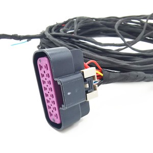 Factory Professional custom car headlight wiring harness