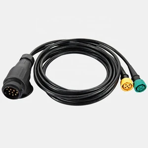 Trailer Tail Lights Set Including 5 Metre Cable Set 13Pin 12 V with E Certification Mark Rear Light Trailer Lighting