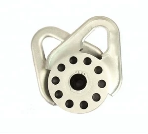 Off-road Accessories 9T Alloy Steel Customized Color Heavy Duty Snatch Block Pulley OEM