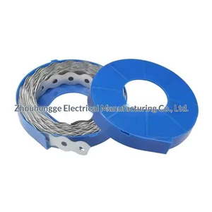 Straight Edge Curved Edge Multi-hole Stainless Steel Pre-galvanized Cable Tie Assembly Belt Model 001 for Home Renovation