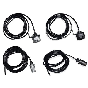 Camping Trailer Accessories, Trailer Plug Socket Connector, European Standard Seven-pin 12V Connector