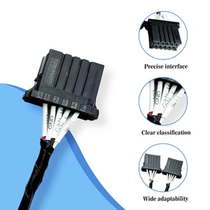 Hot Sales Energy Storage Wiring Harness Pure Copper Conductor PVC Insulation Total Length 450mm DD31PC Connectors Both Ends