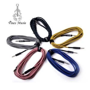 Wholesale Different Meter Professional Audio Amp Electric Guitar Cable Custom Logo Guitar Cable Pl-b3 M CN;GUA SMIGER Copper