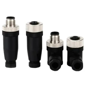 IP67 waterproof M12 aviation plug socket 4pin 5pin 8pin Male female cable circular connectors
