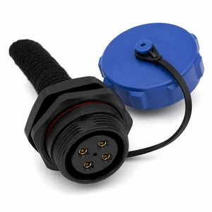 Waterproof Circular Connector Control Cable Harness Multi Pin Copper Wire Assembly for Industrial Equipment