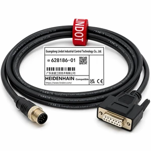 HEIDENHAIN Encoder Feedback Cable 628186-01 OEM Custom Servo Motor Cable Replacement
