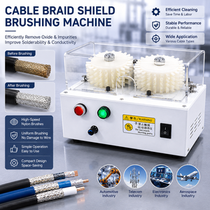 JCW-322 Versatile Shielding Braiding Machine For Automotive/Aerospace Cable Harness Production