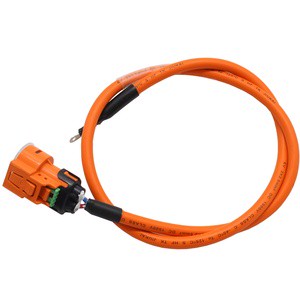 [CE Certified] 2 Pole HVIL High Voltage DC Power Harness - 0.5kg Shielded HV Cable
