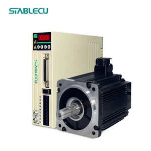 Ac 220v 1.27n.m 1.9n.m 3000rpm 750w 1000w 3000rpm Brake Cable Kit Analog Feedback Plc Control Systems Servo Motor and Drivcer