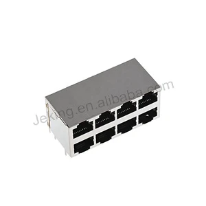 Jeking Connector Double Network Interface RJ45 RJ45 2X4 8-Port