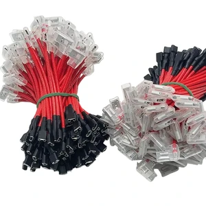 Braided High-Temperature PVC Wire 50V Customization for Household Appliances Lighting Terminal Wire Harness