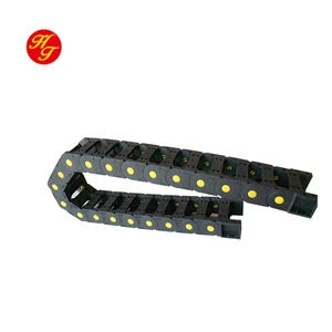 Flexible Igus Energy Chain Cable Enhanced Nylon PA66 Material Open Enclosed Structure Inner 55x75mm Outer 75x107mm Pitch 100mm