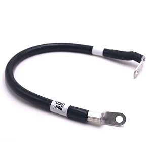 Battery Cables Assembly with Right Angle Ring Lugs Fork Type Terminal Wire Harness Looms for New Energy Battery Storage