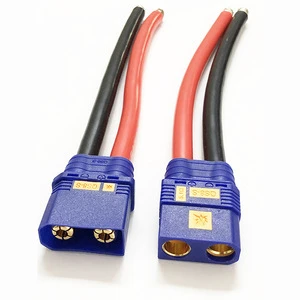 Flameproof QS8-S Wire Harness with Male Female Plug High Temperature High Current Resistant Cable for Electronic Applications
