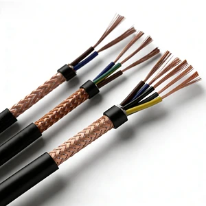 RVVP Shielded Flexible Control Cable Copper Core for Industrial Control Communication Transmission Wiring
