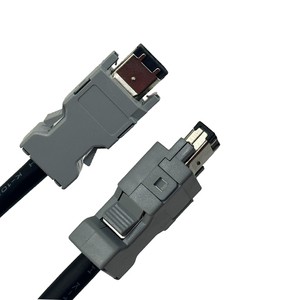 Suitable for Industrial A4 A5 Encoded Wire Harness Servo Motor Power Line 6pin