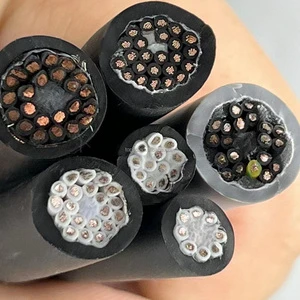 8 10 12 Cores 1.5mm2 Flexible Control Cable 26AWG 24AWG 22AWG 4/5/6 Core Signal Shield Cable Wire Harness