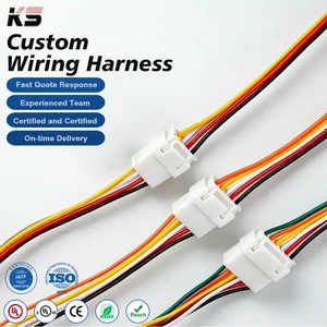 Custom JST SH GH ZH PH XH MOLEX Dupont SUR 0.8 1.0 1.25 1.5 2.0 2.54mm Pitch 1Pin-40Pin Wire To Board Connector Cable Assembly
