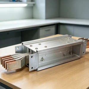 Dense Packed Low Voltage Busway 1600A-4000A, Aluminum Alloy Copper Wire, IP66 Protection Fire Resistance For 180 Minutes