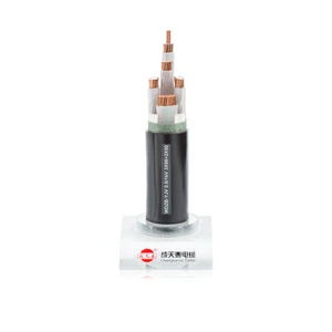 (Irradiated)XLPE Insulated Steel Thread Armored Low-smoke Free-halogen Flame Retardancy Polyolefin Sheathed Power Cables