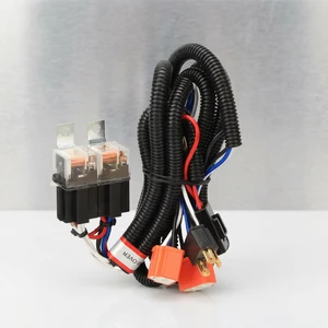 Wiring Harness Heavy Duty Wiring Harness Kit for Led Light Head Light Car Headlight Modification Wiring Harness Brightener